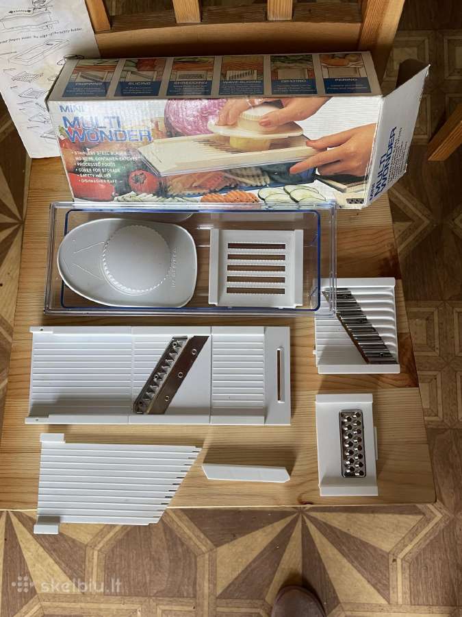 Daugiafunkcinė daržovių pjaustyklė Mini Multi - nuotraukos Nr. 2