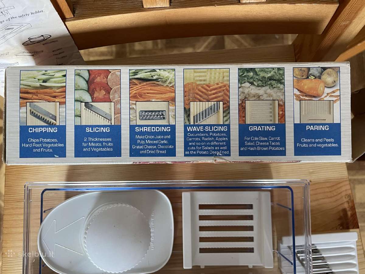 Daugiafunkcinė daržovių pjaustyklė Mini Multi - nuotraukos Nr. 3