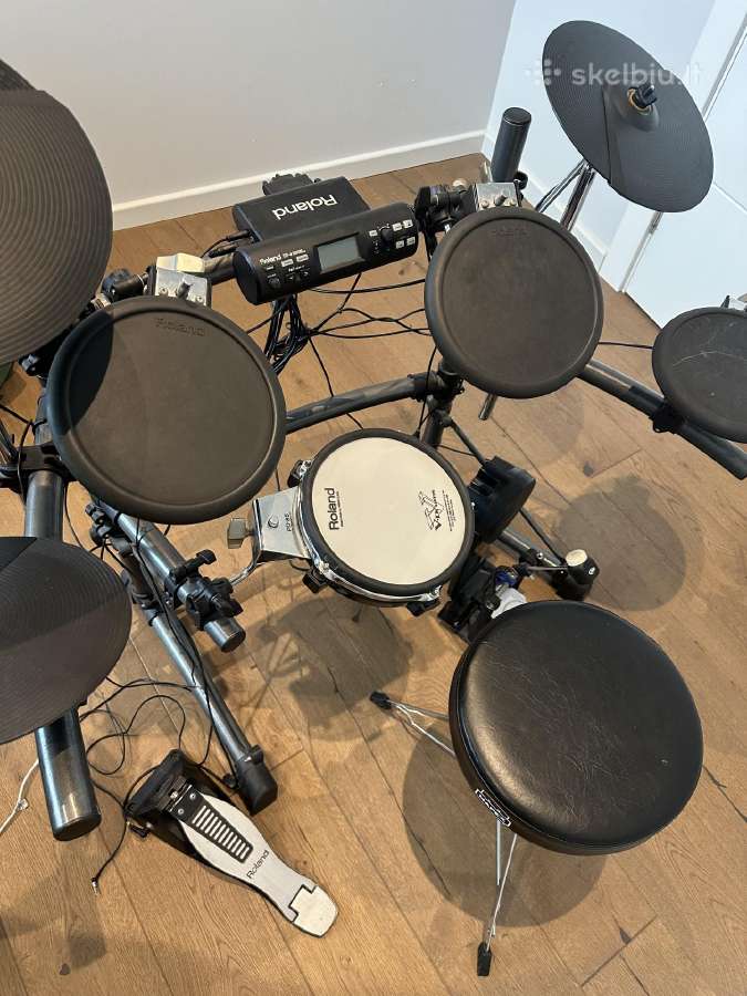 Roland Td-4 elektroniniai būgnai - nuotraukos Nr. 2