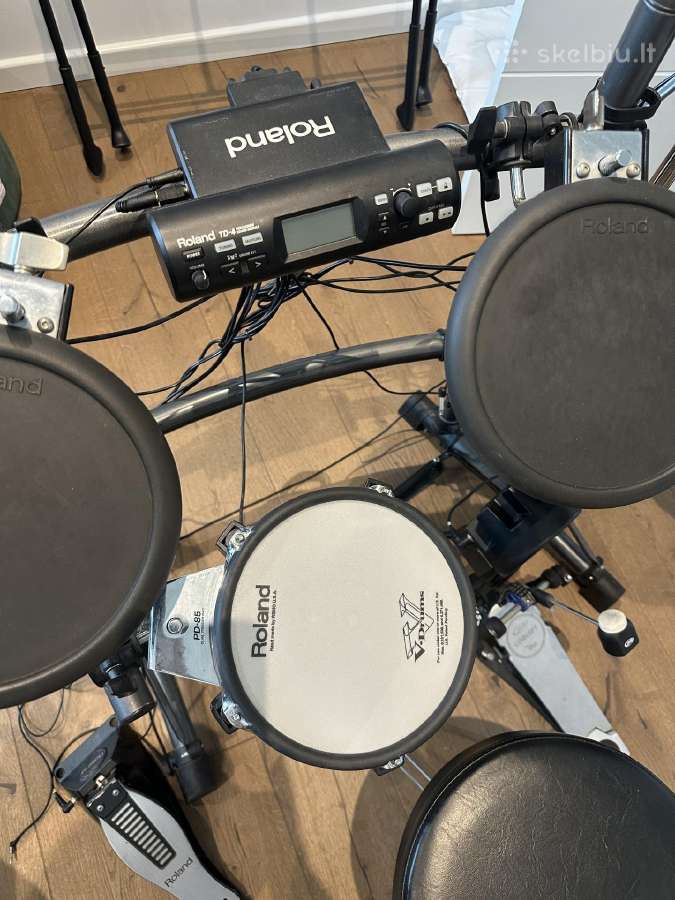 Roland Td-4 elektroniniai būgnai - nuotraukos Nr. 3