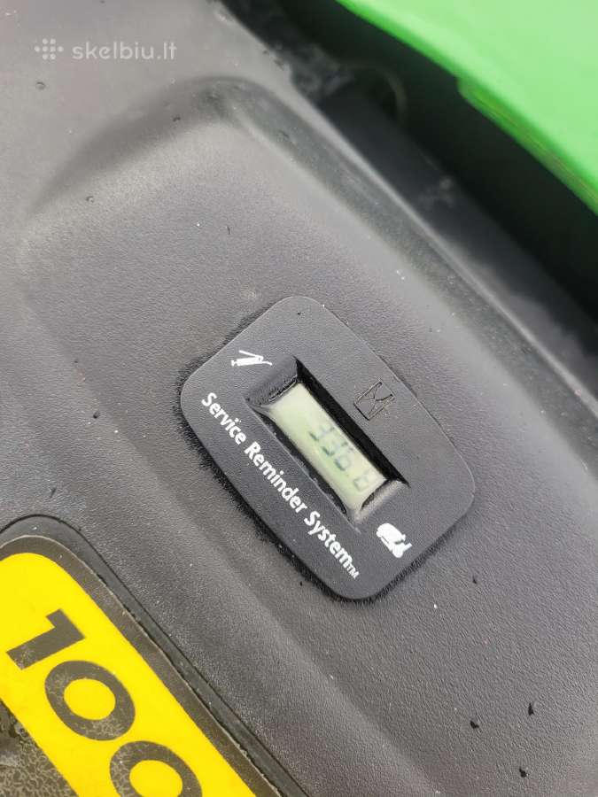 John deere sodo traktoriukas - nuotraukos Nr. 5