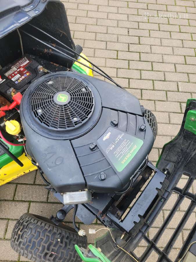 John deere sodo traktoriukas - nuotraukos Nr. 6