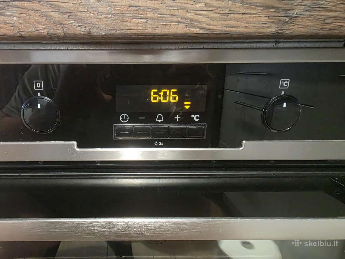 Electrolux“ orkaitė su pirolize (puikios būklės) - nuotraukos Nr. 8