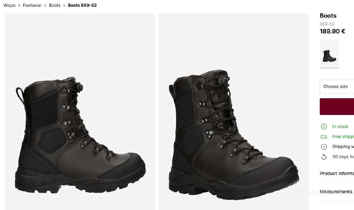 Odiniai kareiviski kerzai 43d gore-tex - nuotraukos Nr. 8