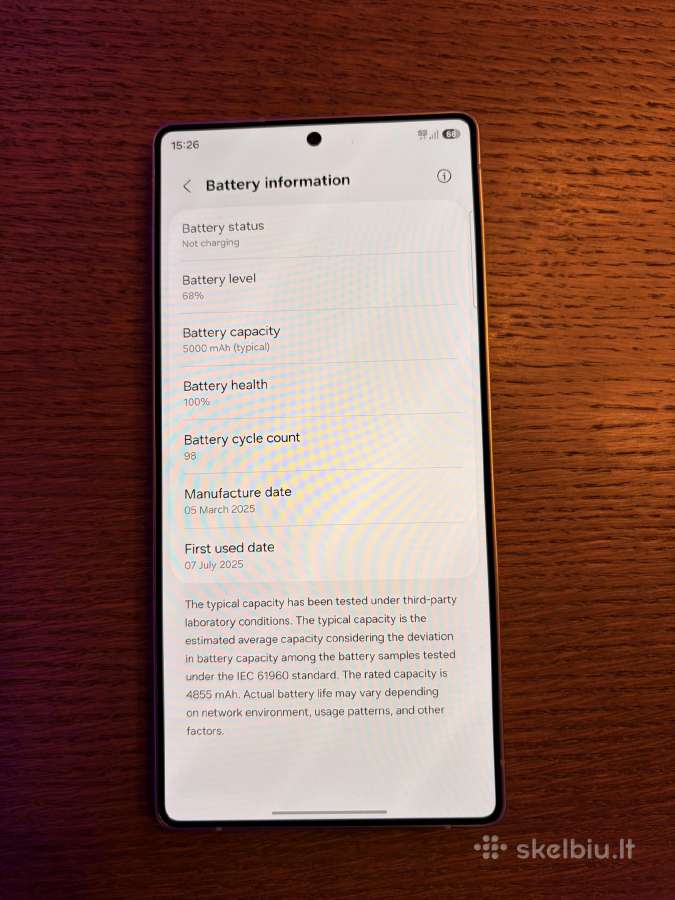 Samsung Galaxy S25 Ultra 256gb Titanium Black - nuotraukos Nr. 4