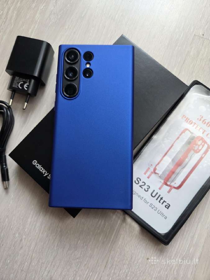 Samsung S23 Ultra 256gb, tavrkingas, pilnu komplek - nuotraukos Nr. 7