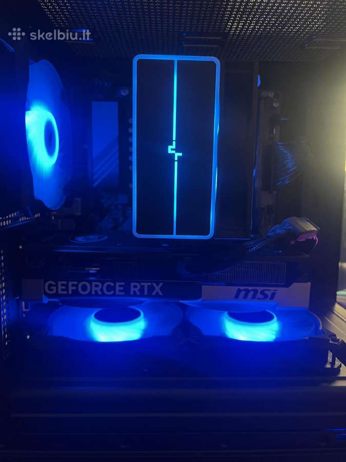 Galingas Pc+240hz Mon -Rtx 5070, 7800x3d, 32gb RAM - nuotraukos Nr. 4