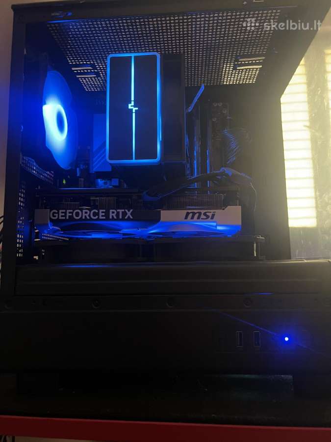 Galingas Pc+240hz Mon -Rtx 5070, 7800x3d, 32gb RAM - nuotraukos Nr. 5