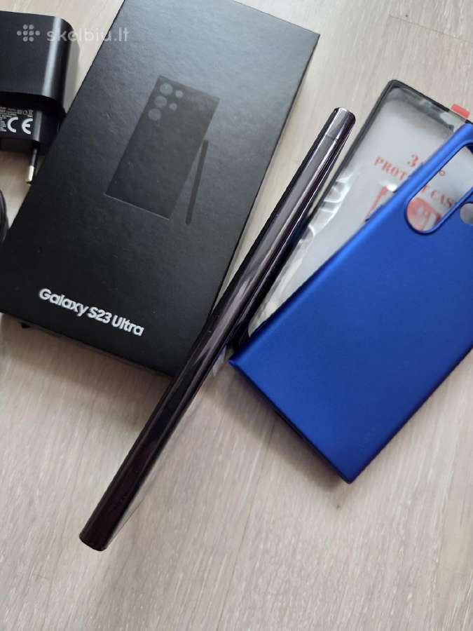 Samsung S23 Ultra 256gb, tavrkingas, pilnu komplek - nuotraukos Nr. 4