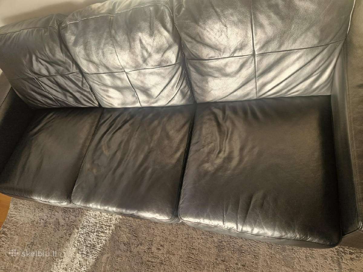 Naudota odinė sofa - nuotraukos Nr. 3