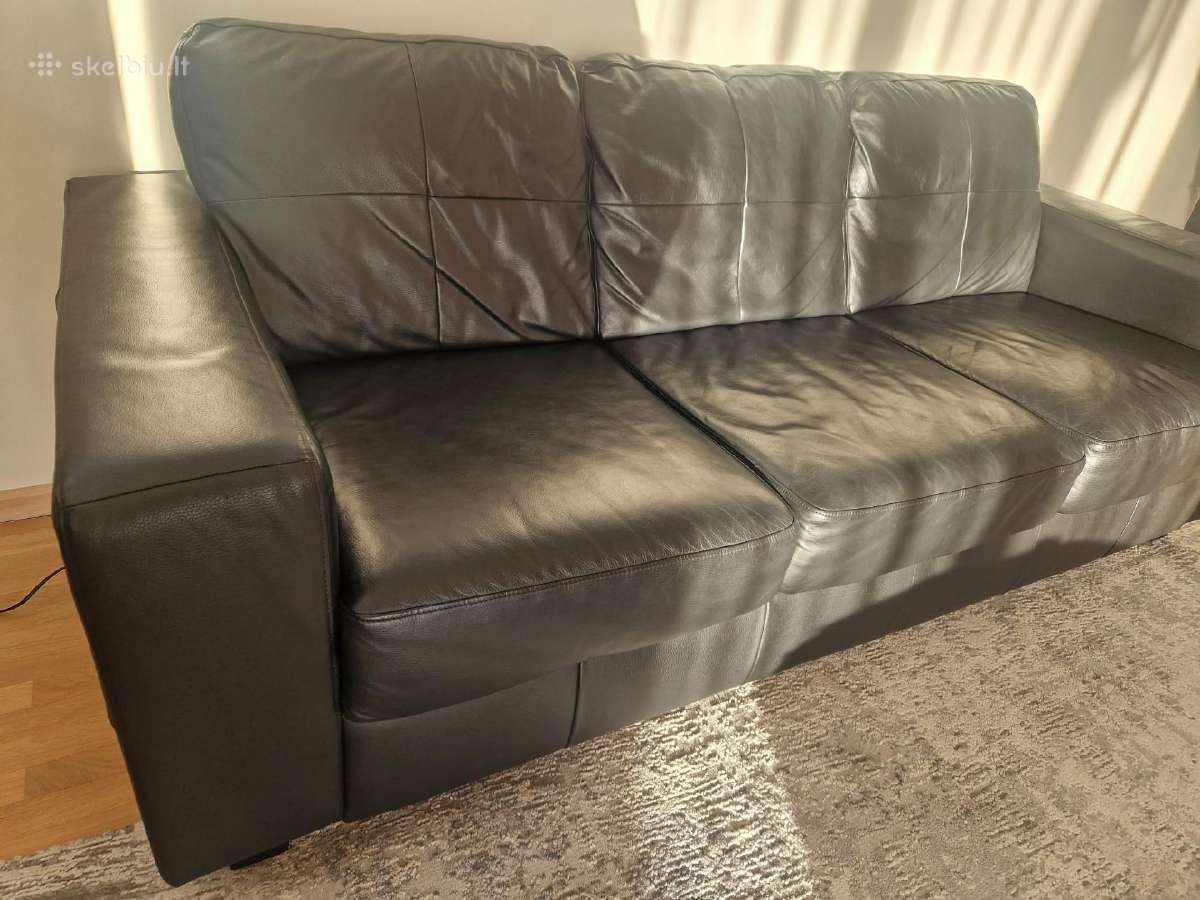 Naudota odinė sofa - nuotraukos Nr. 2