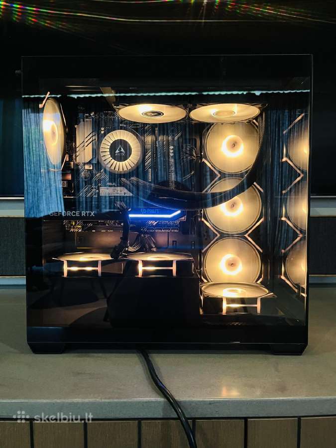 Rtx 4060, Ryzen 7, 32 GB, 1 TB, Intop R7 Aqua - nuotraukos Nr. 8