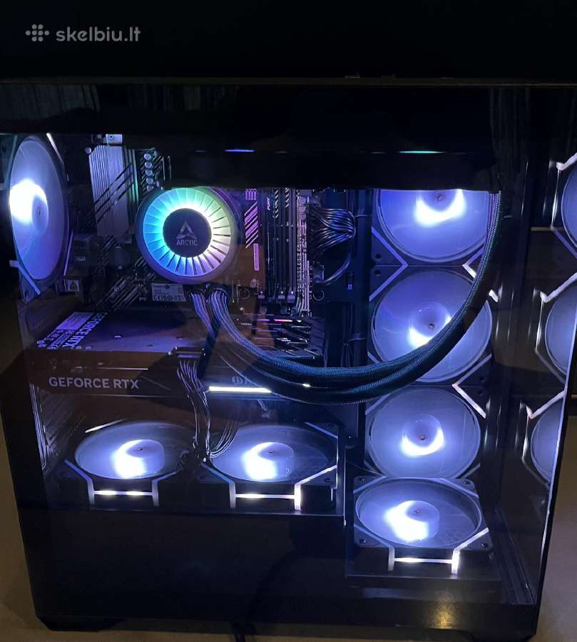 Rtx 4060, Ryzen 7, 32 GB, 1 TB, Intop R7 Aqua - nuotraukos Nr. 9