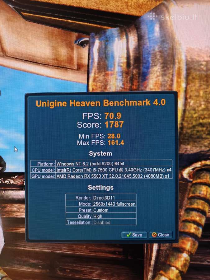 Židimų ir mokslų Pc (i5/rx 5500 XT) - nuotraukos Nr. 4