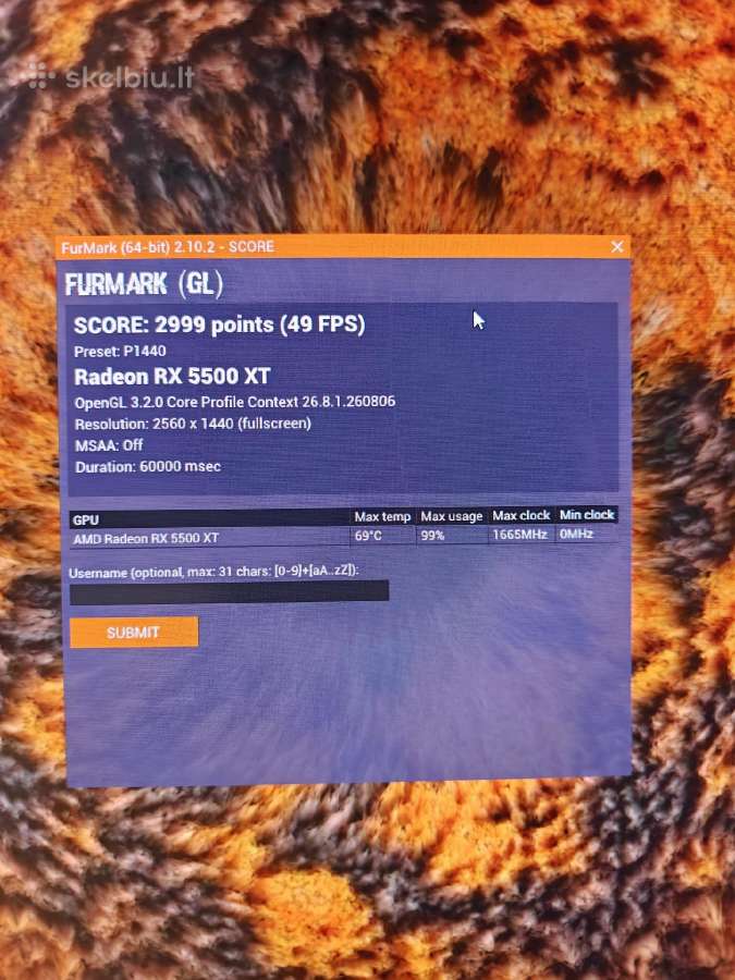 Židimų ir mokslų Pc (i5/rx 5500 XT) - nuotraukos Nr. 5