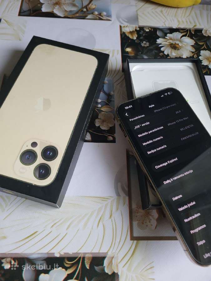 Iphone13 pro max 128gb su plėvelėmis - nuotraukos Nr. 3