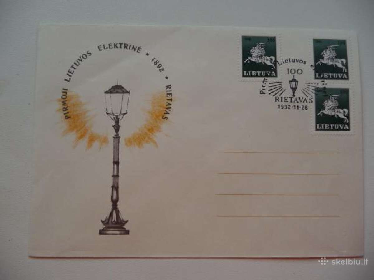 1990 pirmos dienos Pasto Vokas Kolekcinis - nuotraukos Nr. 8