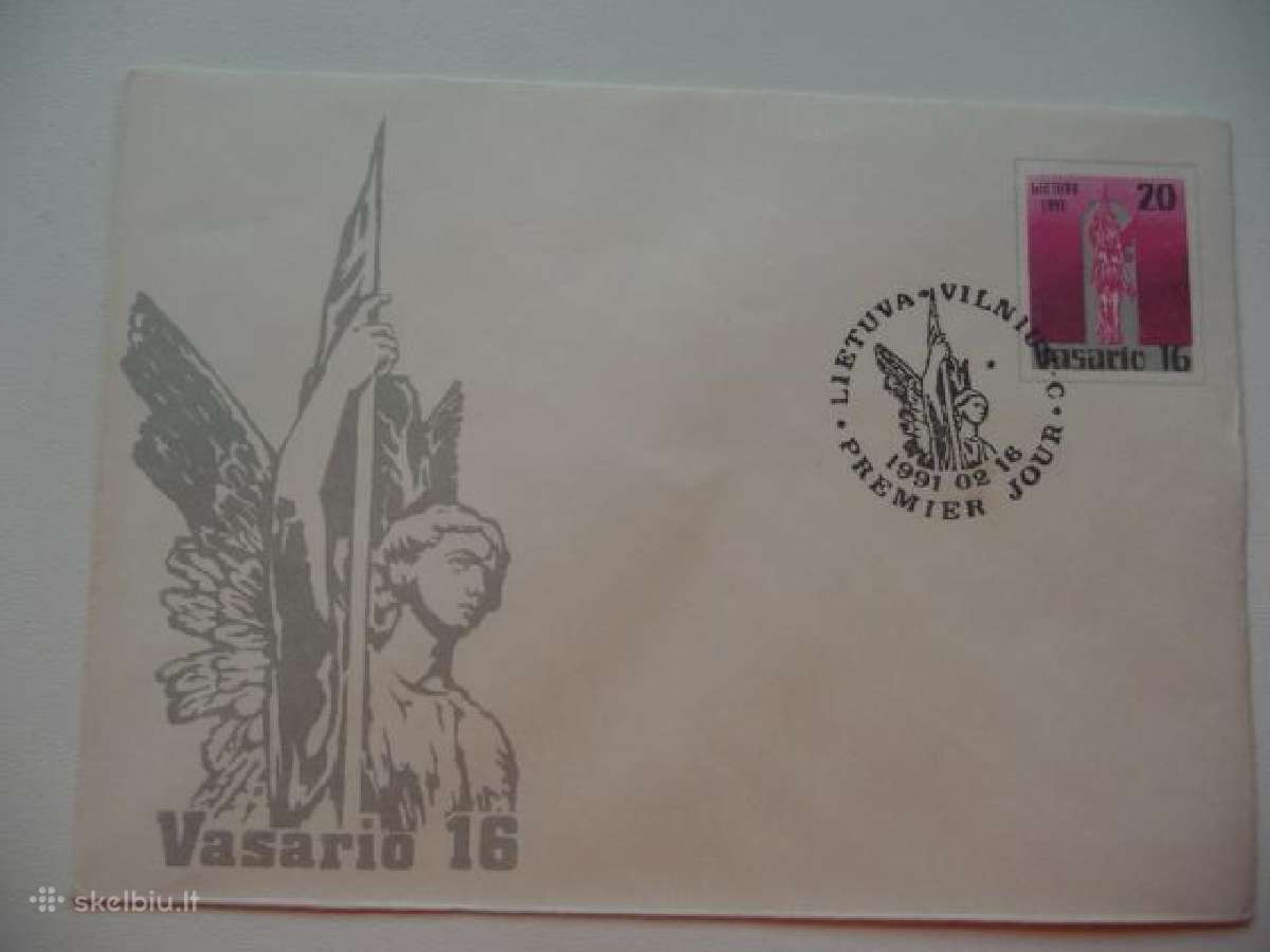 1990 pirmos dienos Pasto Vokas Kolekcinis - nuotraukos Nr. 12