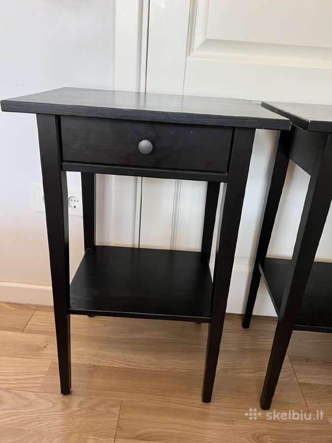 Naktinis staloukas su vienu stalčiumi - Ikea 2 vnt - nuotraukos Nr. 3