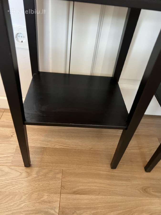 Naktinis staloukas su vienu stalčiumi - Ikea 2 vnt - nuotraukos Nr. 4