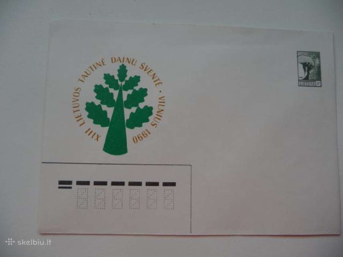 1990 pirmos dienos Pasto Vokas Kolekcinis - nuotraukos Nr. 18