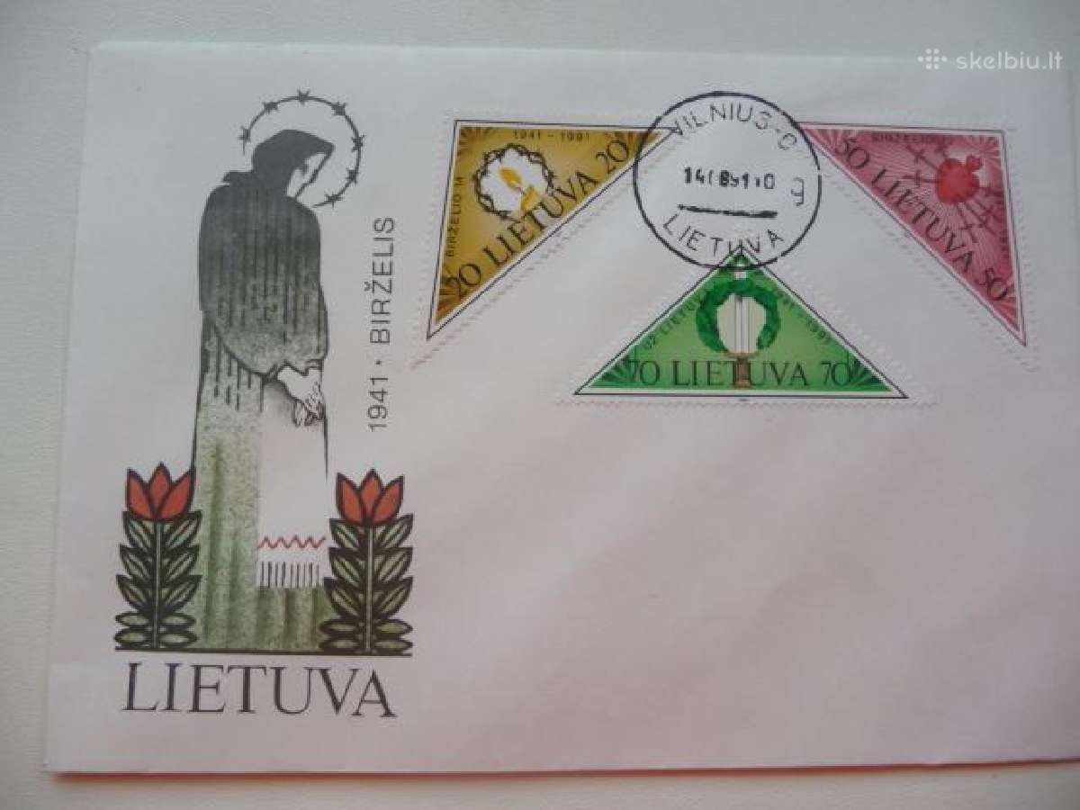1990 pirmos dienos Pasto Vokas Kolekcinis - nuotraukos Nr. 20
