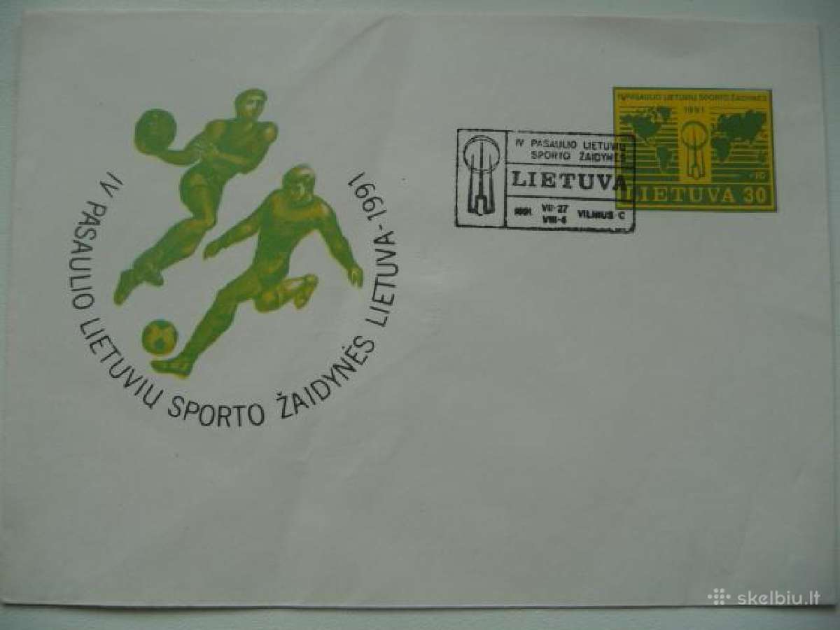 1990 pirmos dienos Pasto Vokas Kolekcinis - nuotraukos Nr. 25