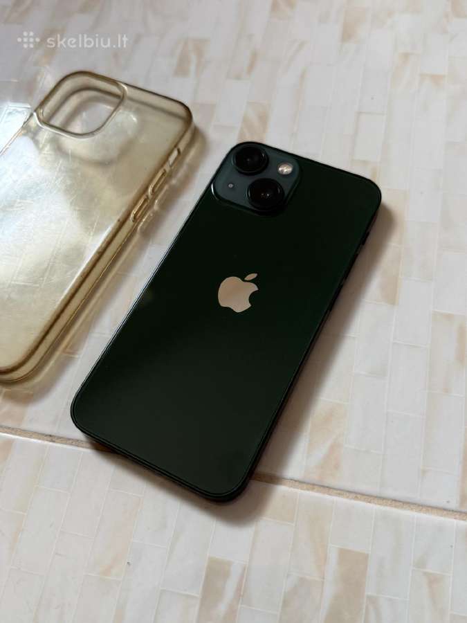 iPhone 13 mini 256gb Green - nuotraukos Nr. 7