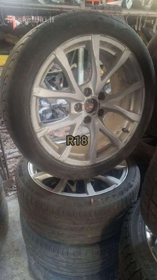 Ratai Ratlankiai su padangomis 5x112 R15 R16 R17 - nuotraukos Nr. 4
