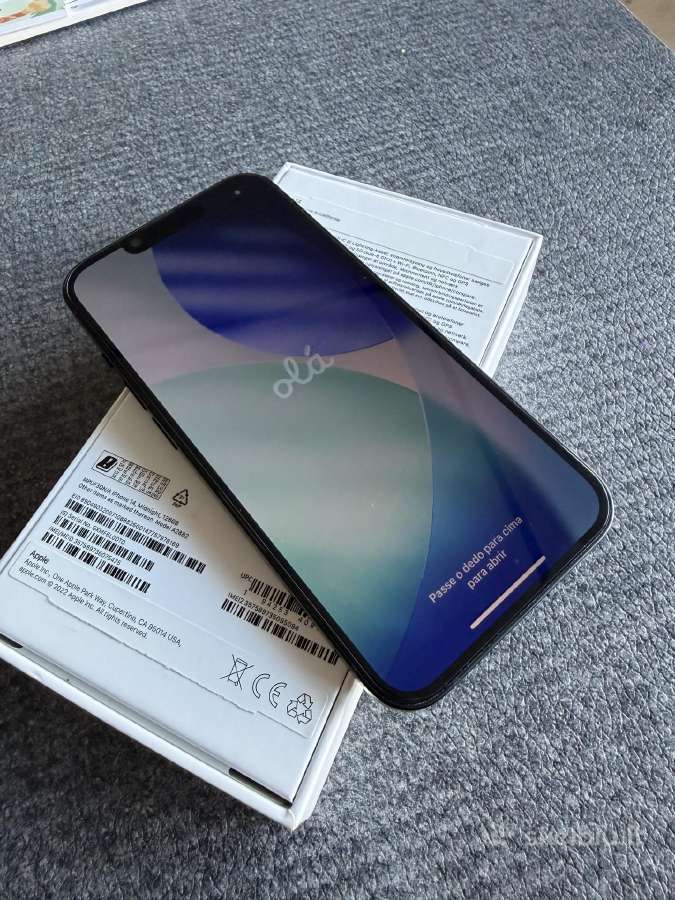 Idealios būklės iPhone 14 128gb, Midnight blue - nuotraukos Nr. 3