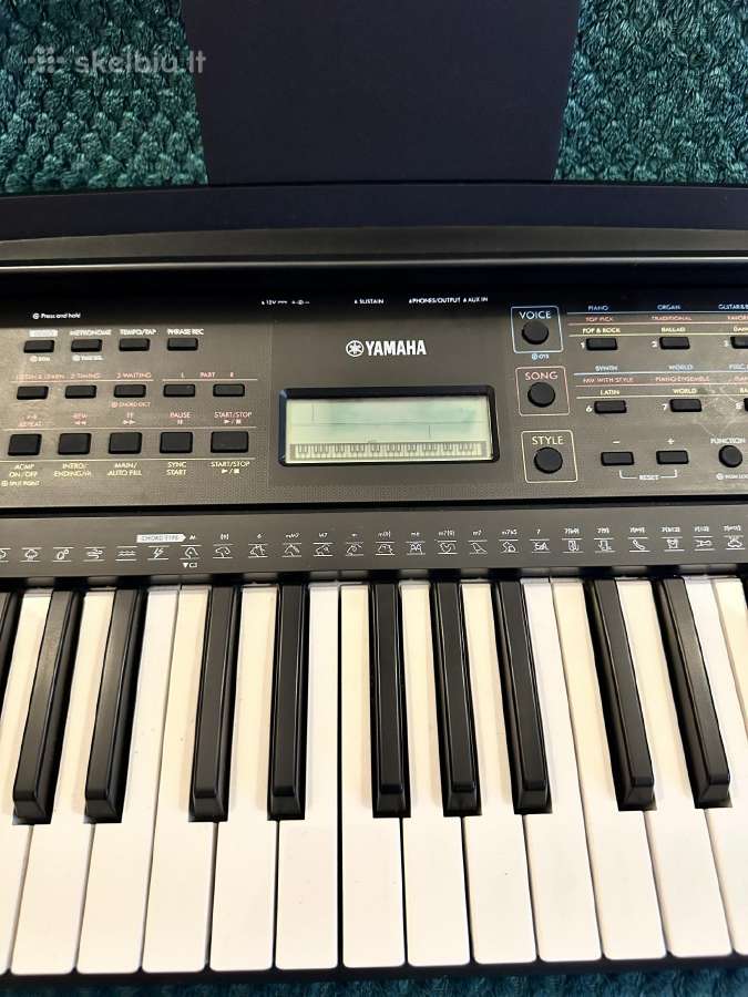 Yamaha Psr-e273 sintezatorius - nuotraukos Nr. 2