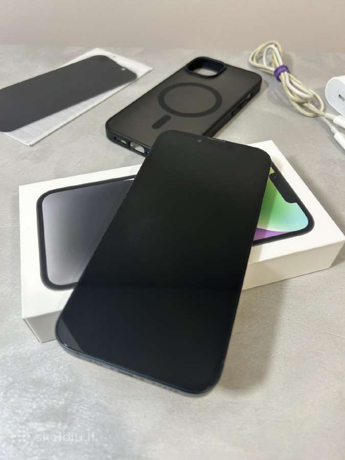 iPhone 14 128gb 85% black - nuotraukos Nr. 8