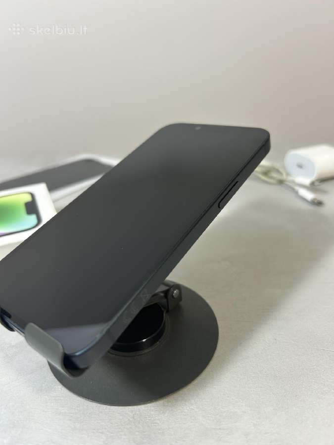 iPhone 14 128gb 85% black - nuotraukos Nr. 2