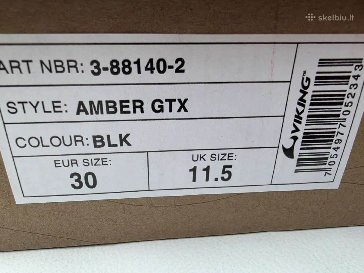 Viking aulinukai 30 dydžio su Gore-tex - nuotraukos Nr. 15