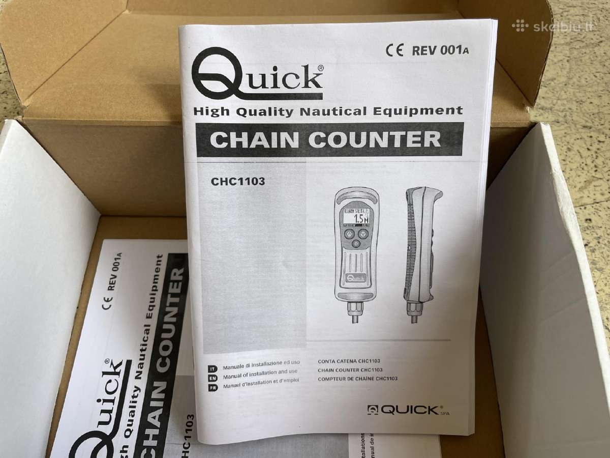 „Quick Chc 1103“ inkaro gervės nuotolinio valdymo - nuotraukos Nr. 5
