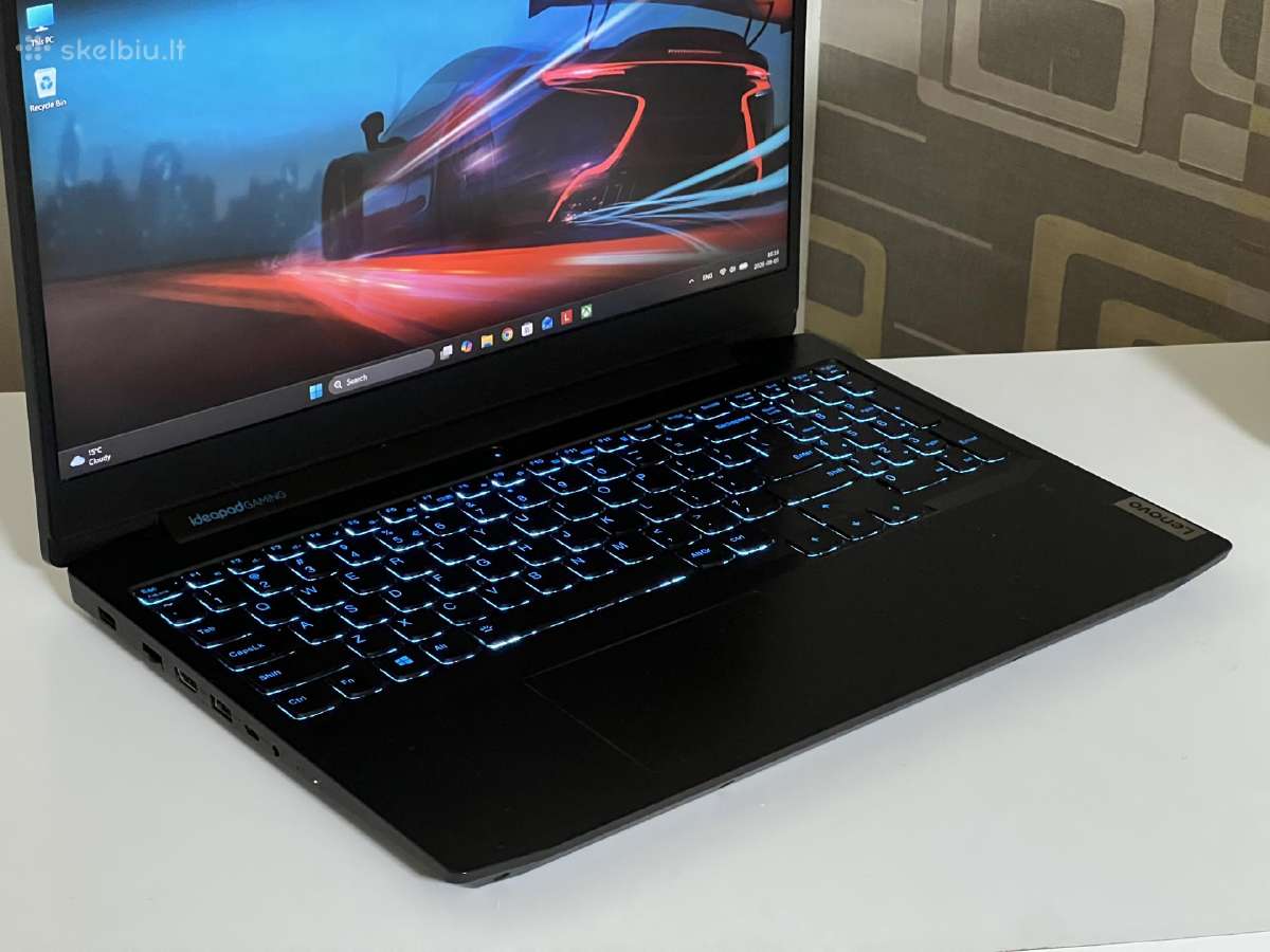 Parduodamas Ideapad Gaming su Gtx 1650, Ryzen 5. - nuotraukos Nr. 3