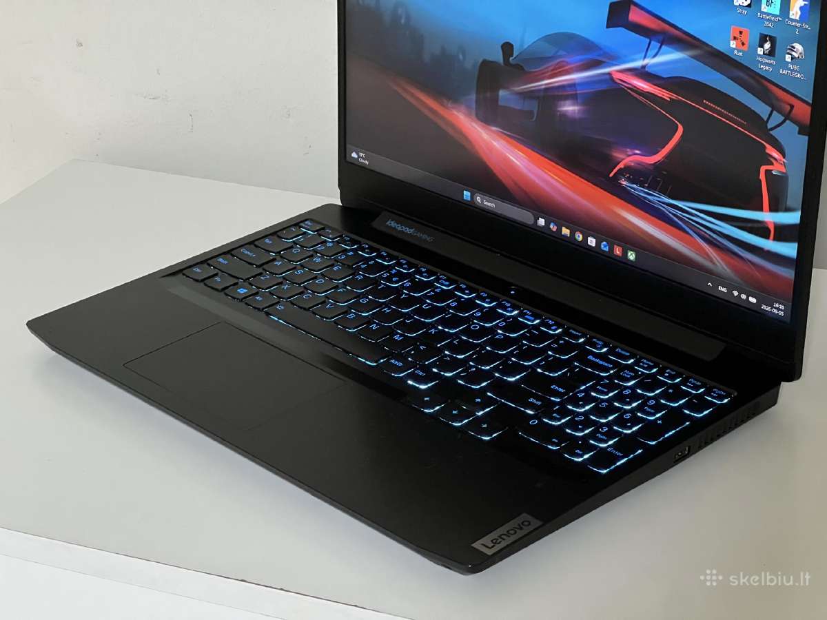 Parduodamas Ideapad Gaming su Gtx 1650, Ryzen 5. - nuotraukos Nr. 4