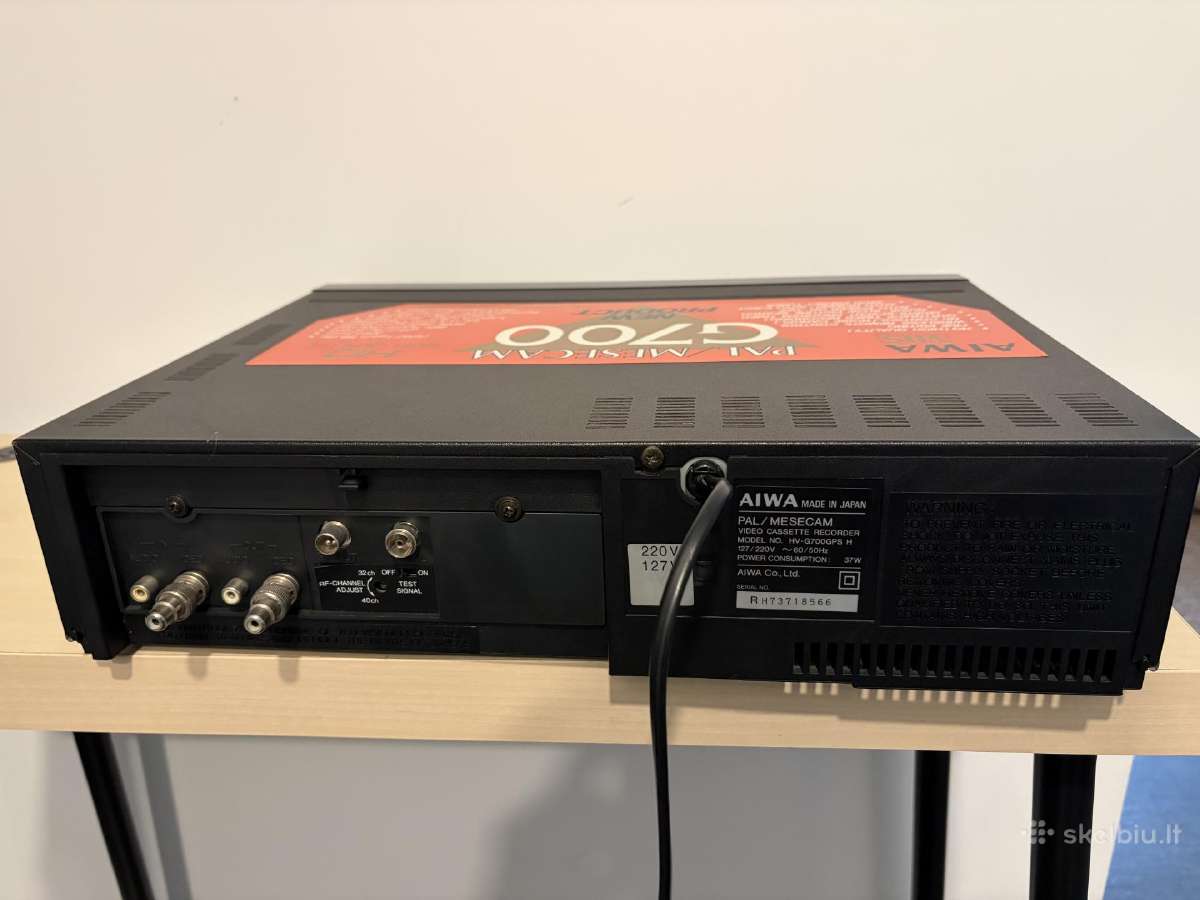 Aiwa G700 - nuotraukos Nr. 5