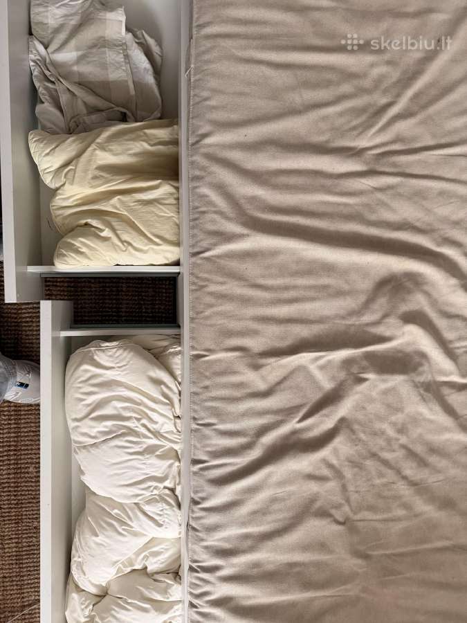 Ikea lova ir 2 čiužiniai - nuotraukos Nr. 2