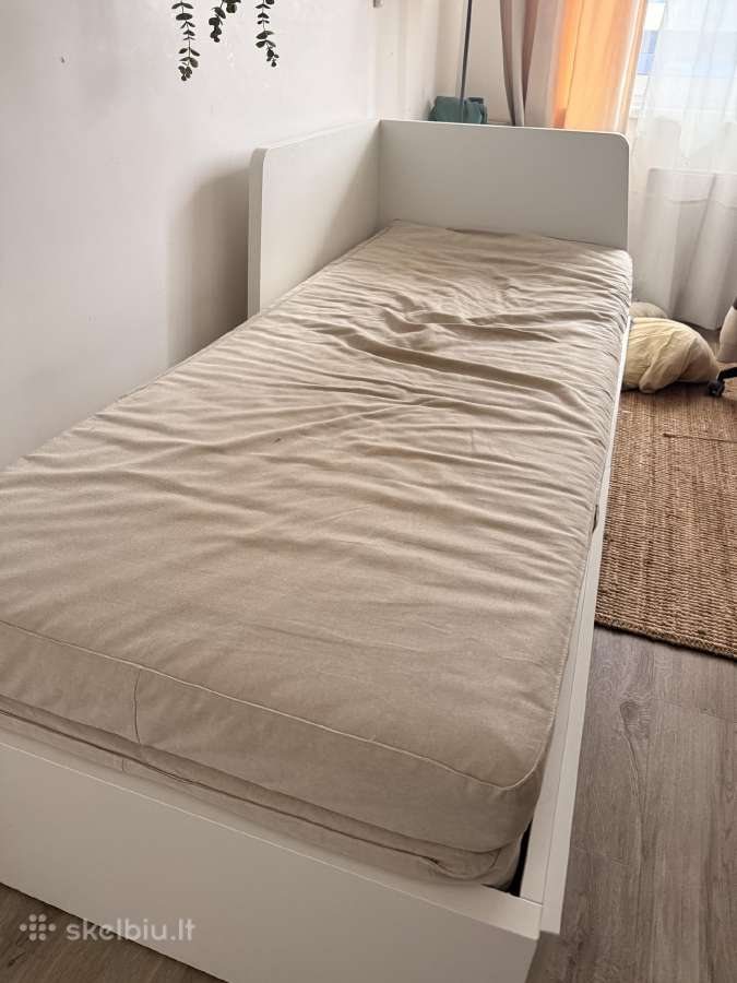 Ikea lova ir 2 čiužiniai - nuotraukos Nr. 4