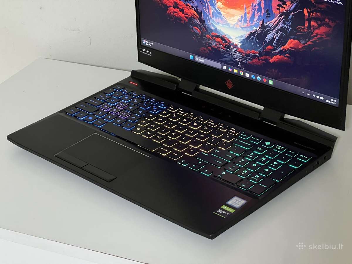 Parduodamas Hp Omen su Gtx 1650, I5-9k, 144hz. - nuotraukos Nr. 4