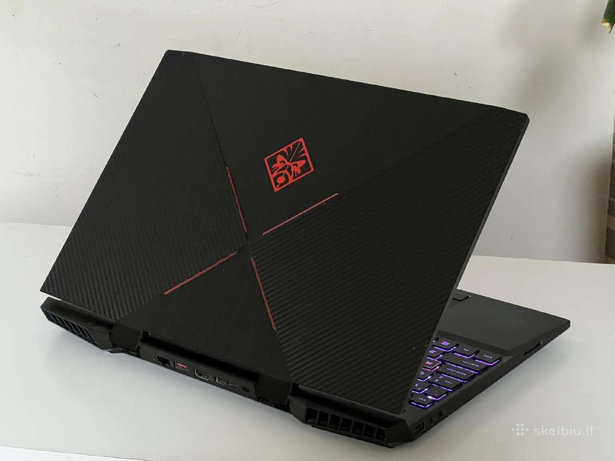Parduodamas Hp Omen su Gtx 1650, I5-9k, 144hz. - nuotraukos Nr. 6