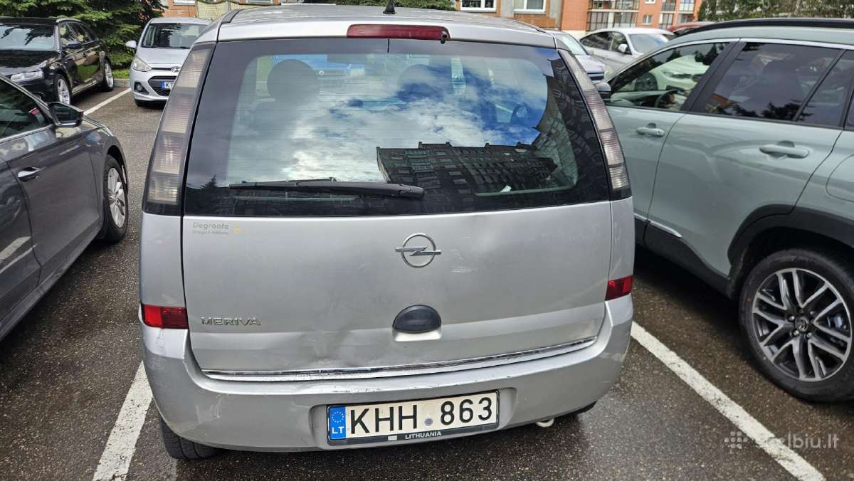Opel Meriva 2006m - nuotraukos Nr. 5