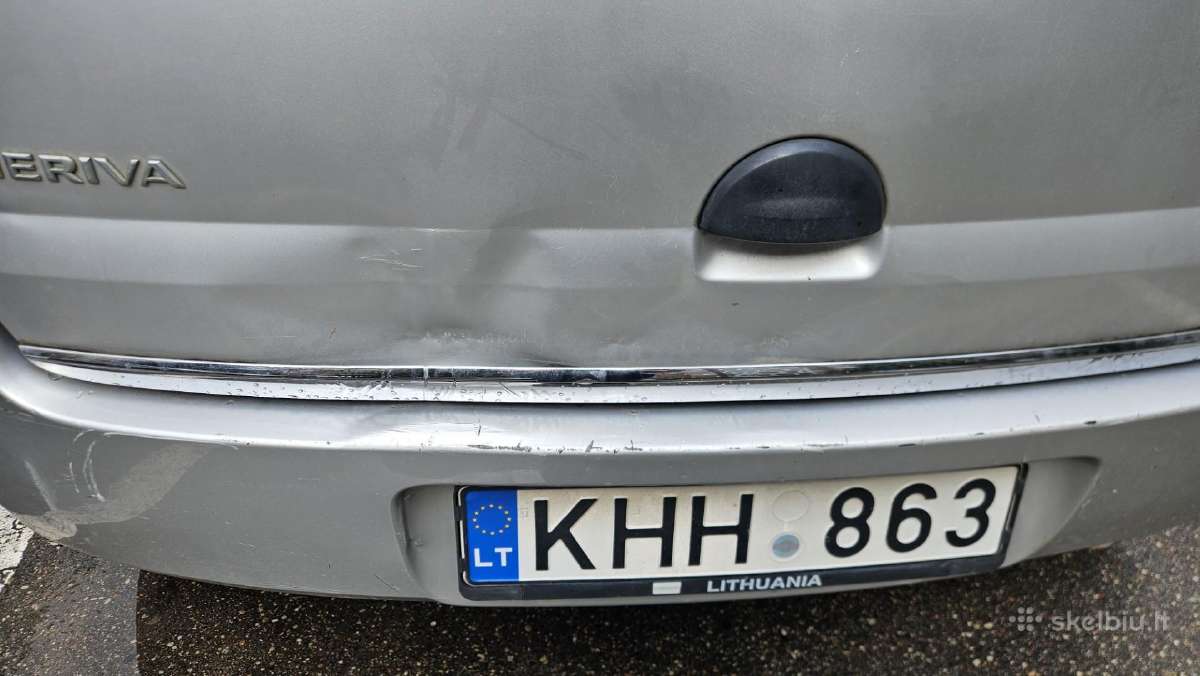 Opel Meriva 2006m - nuotraukos Nr. 6