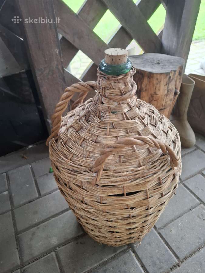 Pintas vyno butelis 10 L - nuotraukos Nr. 2