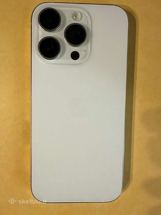 iPhone 16 pro white 256gb - nuotraukos Nr. 5