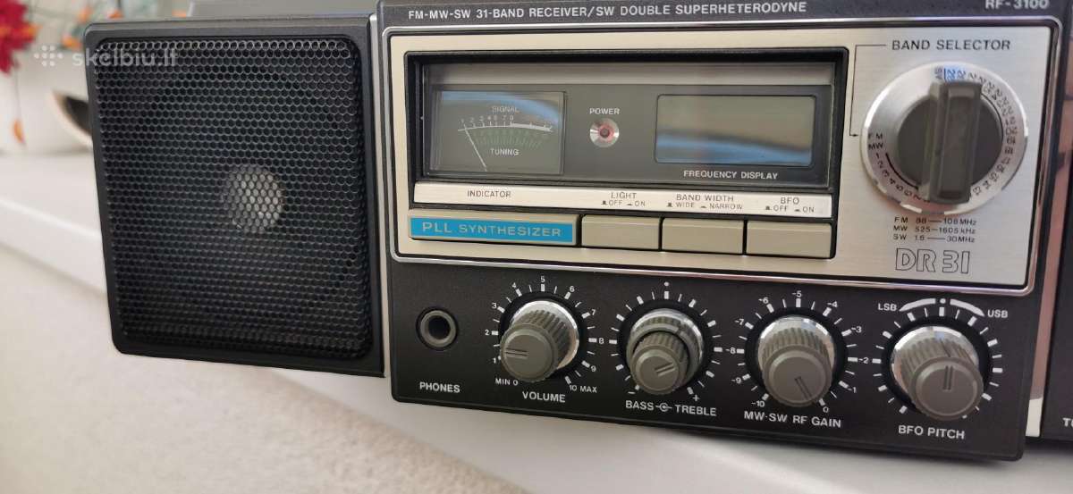 Panasonic Rf-3100 Dr31 Fm/mw/sw Ssb Radijo Imtuvas - nuotraukos Nr. 3