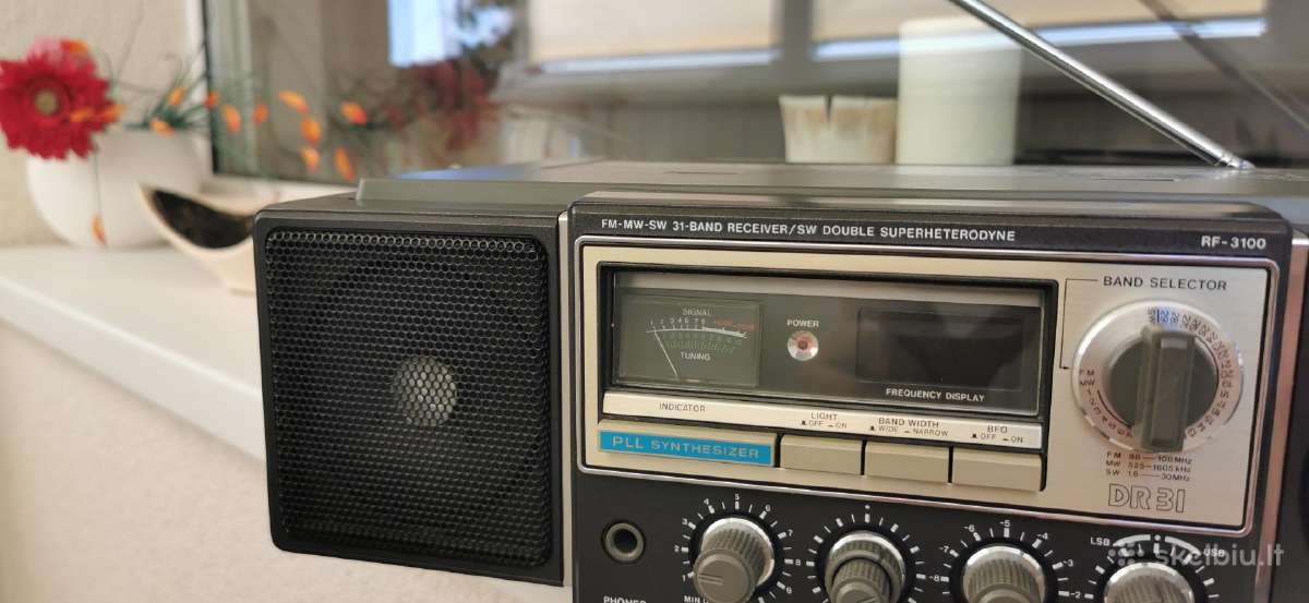 Panasonic Rf-3100 Dr31 Fm/mw/sw Ssb Radijo Imtuvas - nuotraukos Nr. 4