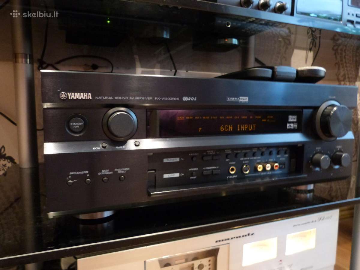Yamaha Rx-v1300rds Digital Home Theater Receiver. - nuotraukos Nr. 13