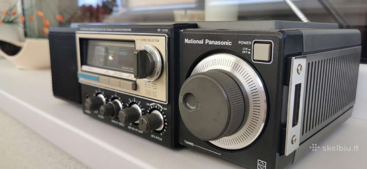 Panasonic Rf-3100 Dr31 Fm/mw/sw Ssb Radijo Imtuvas - nuotraukos Nr. 9